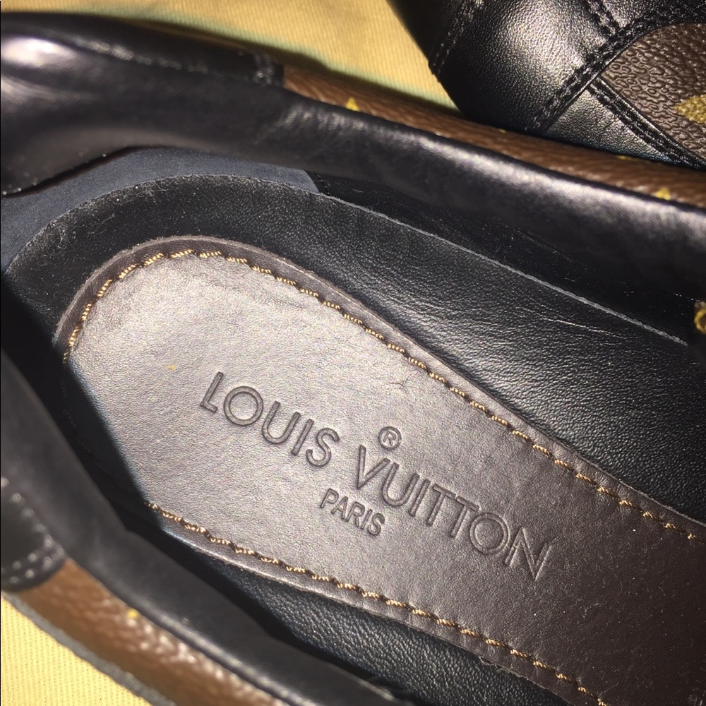 Men’s Louis Vuitton Globe-Trotter Sneakers size 9 - Picture 5 of 7